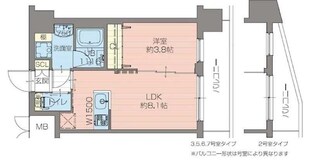 御幣島駅 徒歩3分 3階の物件間取画像